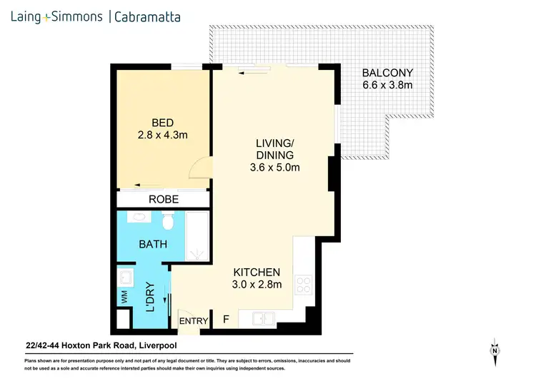 Floorplan of Homely unit listing, Address available on request