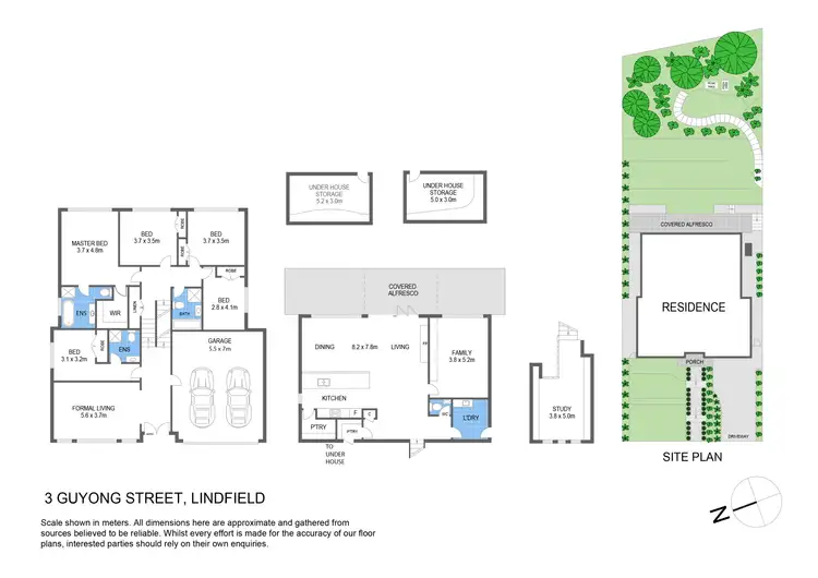 Floorplan of Homely house listing, 3 Guyong Street, Lindfield NSW 2070