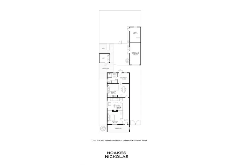 Floorplan of Homely house listing, 4 Marjoram Street, Rosewater SA 5013