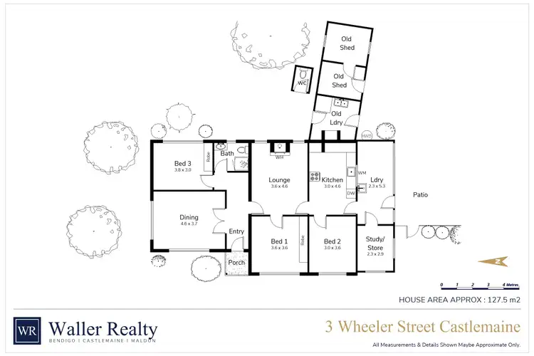 Floorplan of Homely house listing, 3 Wheeler Street, Castlemaine VIC 3450