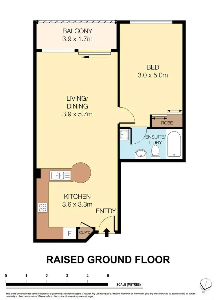 Floorplan of Homely apartment listing, 3206/177-219 Mitchell Road, Erskineville NSW 2043