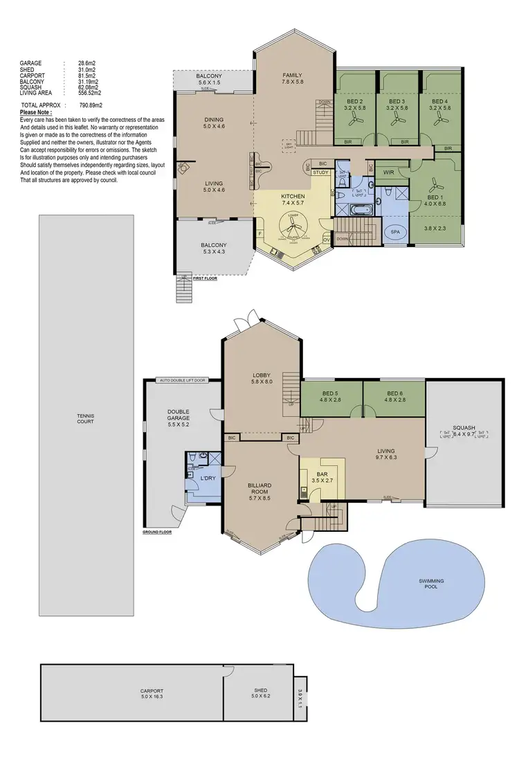 Floorplan of Homely house listing, 1 Kookaburra Crescent, Hawthorndene SA 5051