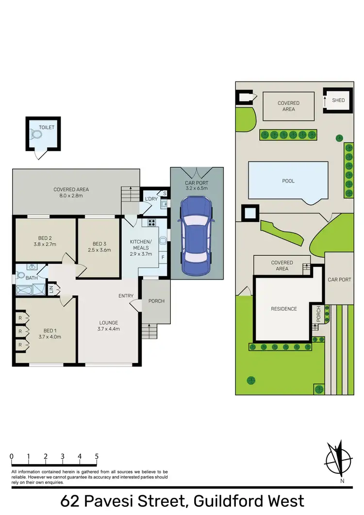 Floorplan of Homely house listing, 62 Pavesi Street, Guildford NSW 2161