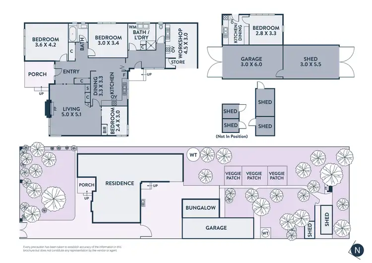 Floorplan of Homely house listing, 9 Pershing Street, Reservoir VIC 3073
