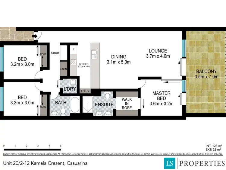 Floorplan of Homely unit listing, 20/2-10 Kamala Crescent, Casuarina NSW 2487
