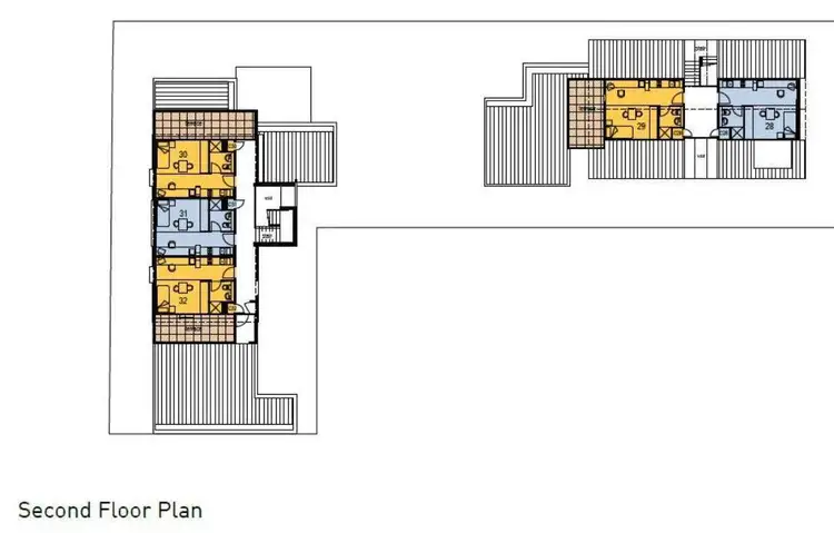 Floorplan of Homely studio listing, 28/234 Warrigal Road, Camberwell VIC 3124