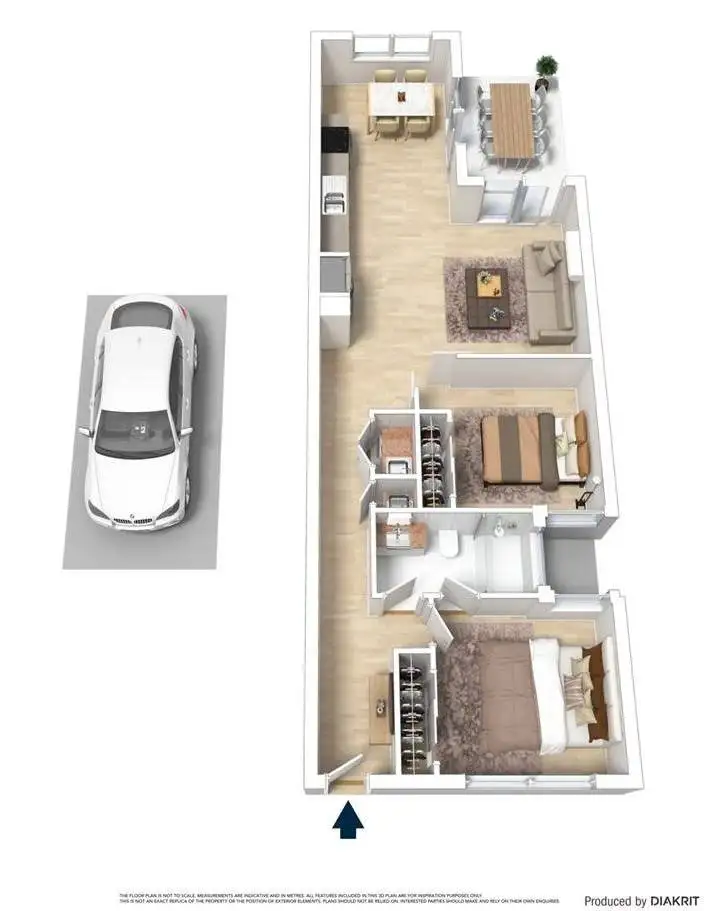Floorplan of Homely apartment listing, 206/436-442 Huntingdale Road, Mount Waverley VIC 3149