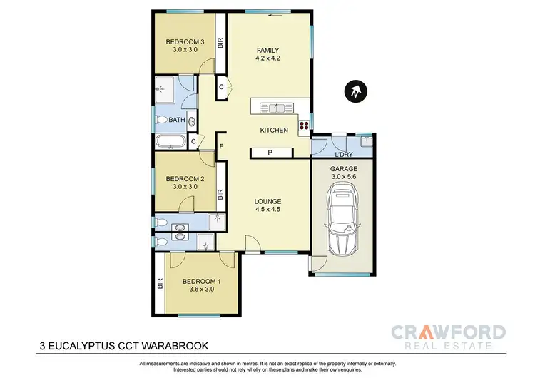 Floorplan of Homely house listing, 3 Eucalyptus Circuit, Warabrook NSW 2304