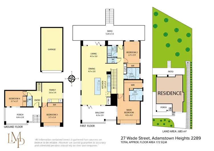 Floorplan of Homely house listing, 27 Wade Street, Adamstown Heights NSW 2289