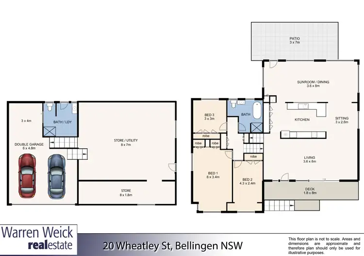 Floorplan of Homely house listing, 20 Wheatley Street, Bellingen NSW 2454