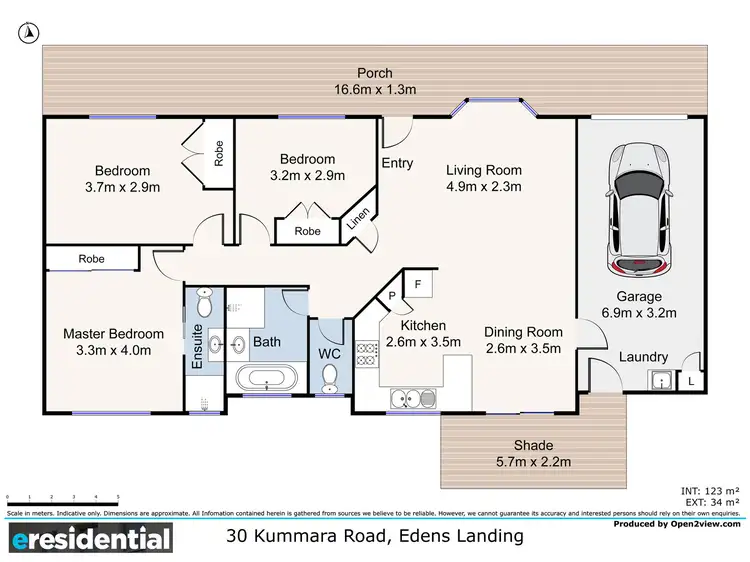 Floorplan of Homely house listing, 30 Kummara Road, Edens Landing QLD 4207