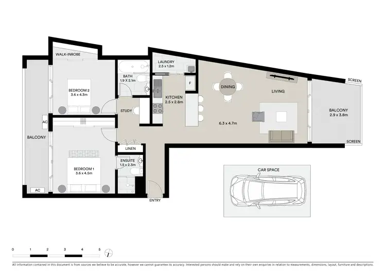 Floorplan of Homely apartment listing, 155/555 Princes Highway, Rockdale NSW 2216