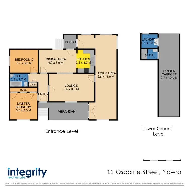 Floorplan of Homely house listing, 11 Osborne Street, Nowra NSW 2541