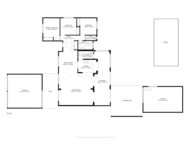 Floorplan of Homely house listing, 64 Trafalgar Road, Mount Sheridan QLD 4868