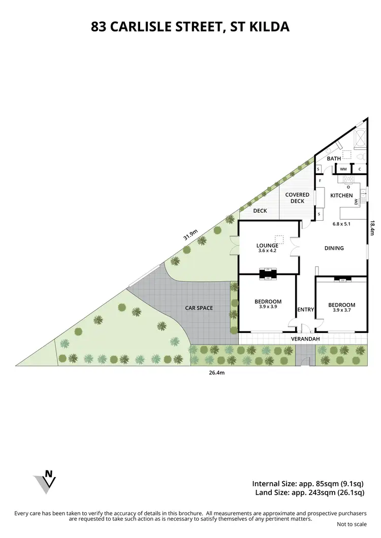 Floorplan of Homely house listing, 83 Carlisle Street, St Kilda VIC 3182