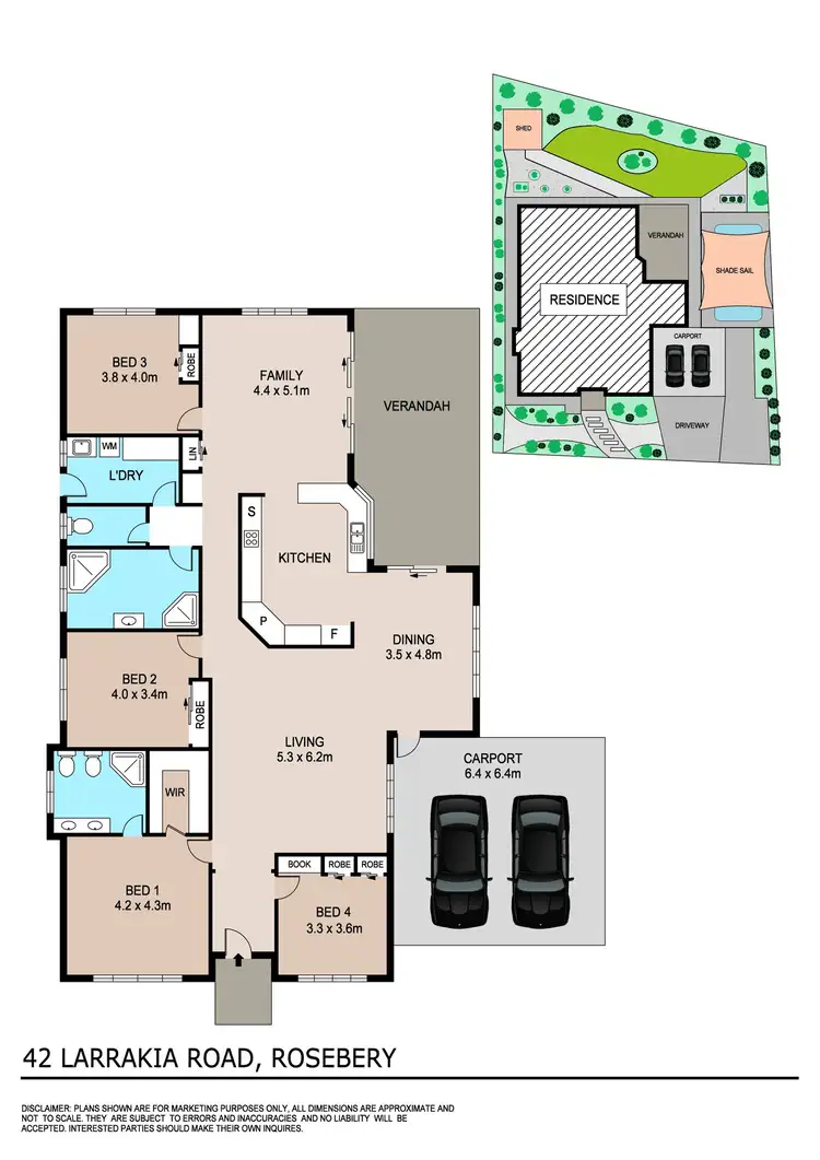 Floorplan of Homely house listing, 42 Larrakia Road, Rosebery NT 832