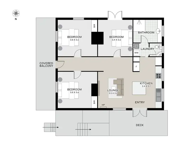 Floorplan of Homely house listing, 20 Abbott Street, East Launceston TAS 7250