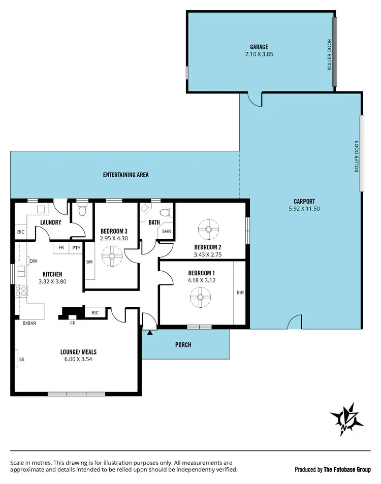 Floorplan of Homely house listing, 51 Wallala Avenue, Park Holme SA 5043
