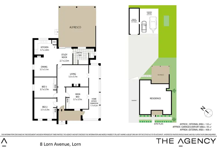 Floorplan of Homely house listing, 8 Lorn Street, Lorn NSW 2320