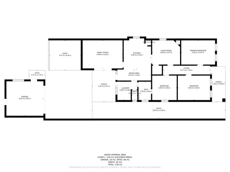 Floorplan of Homely house listing, 47 Brunswick Road, Brunswick East VIC 3057