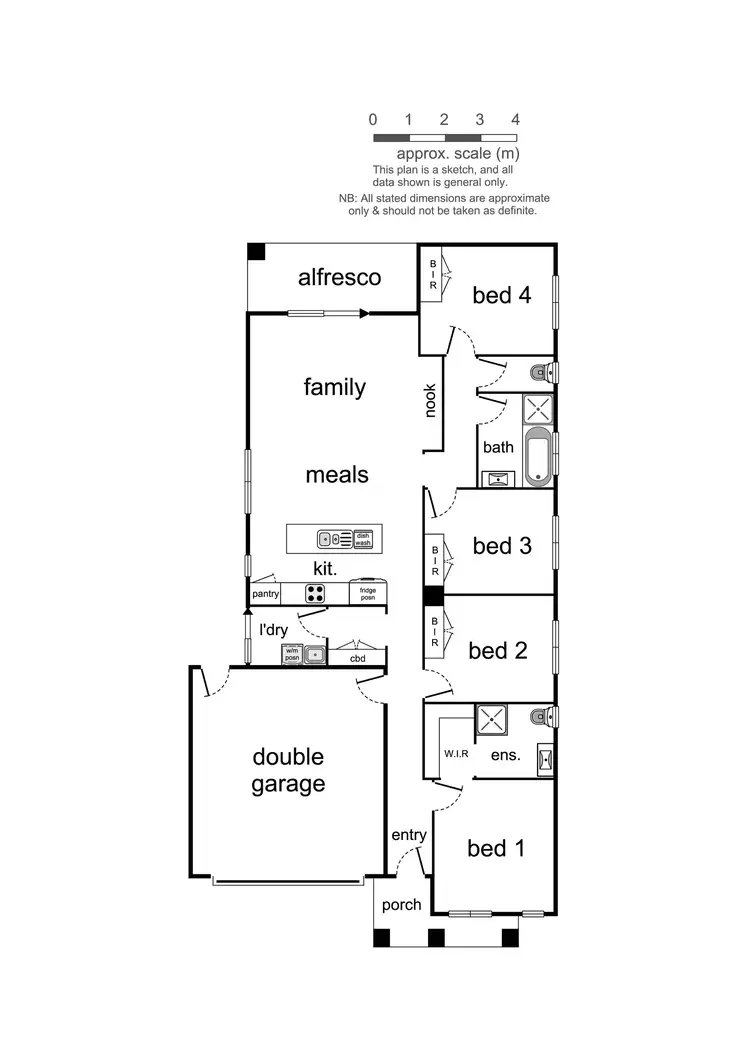 Floorplan of Homely house listing, 41 Dexter Crescent, Clyde North VIC 3978