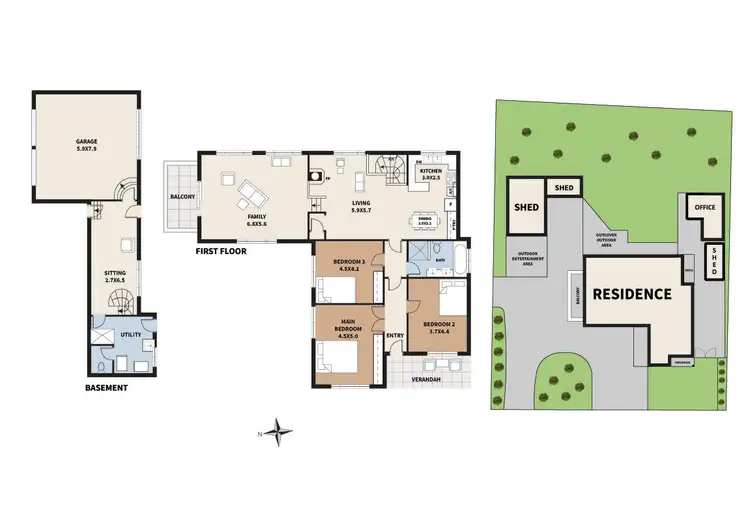 Floorplan of Homely house listing, 13 Smith Street, Loch VIC 3945