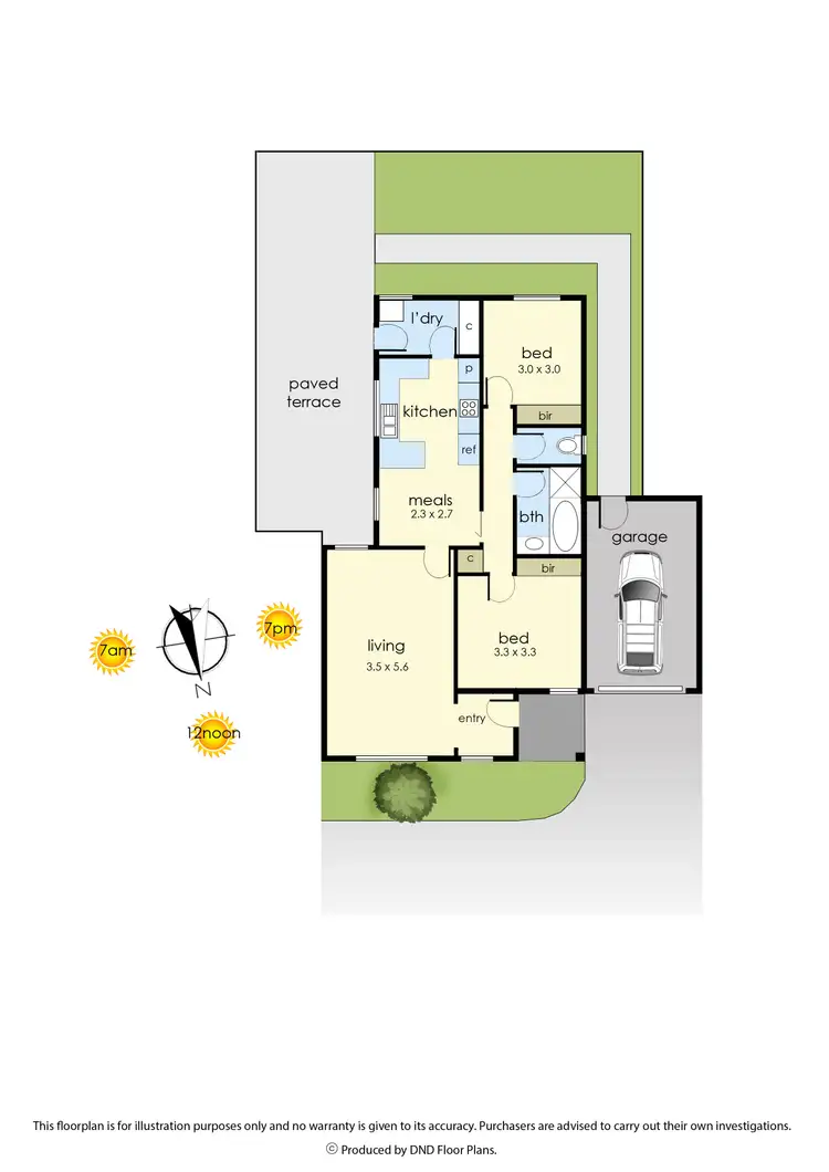Floorplan of Homely unit listing, 2/53-55 Hillcrest Road, Frankston VIC 3199