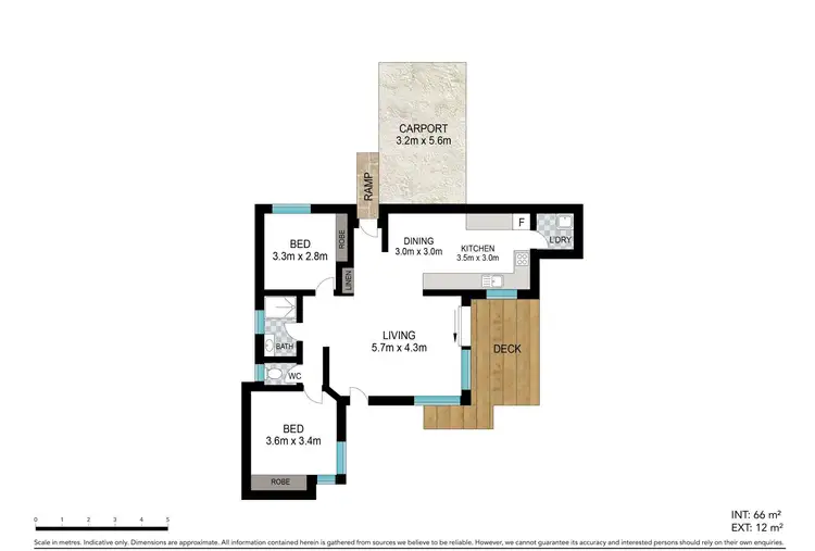 Floorplan of Homely villa listing, 2/60 Gundagai Street, Coffs Harbour NSW 2450
