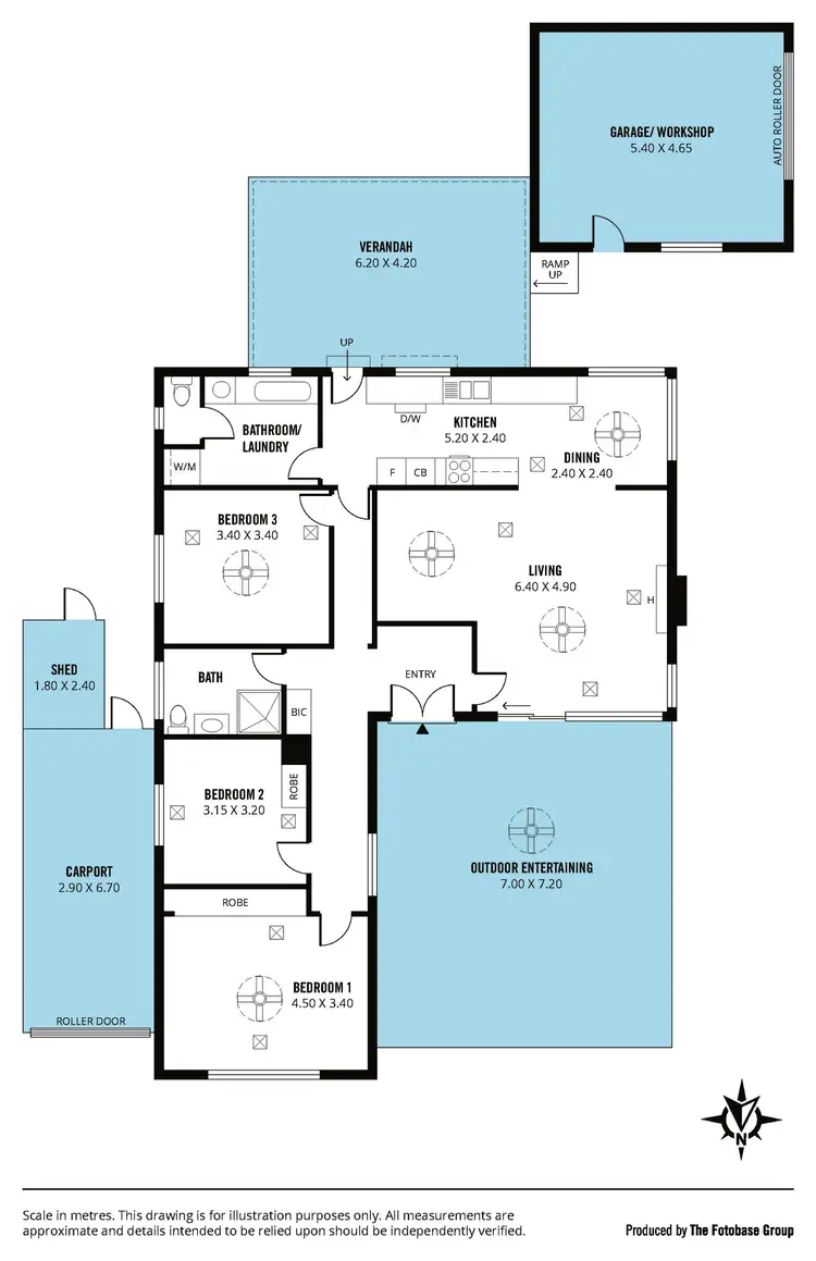 Floorplan of Homely house listing, 5 Young Street, Seacliff SA 5049