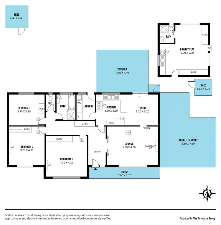 Floorplan of Homely house listing, 25 Miller Drive, Happy Valley SA 5159
