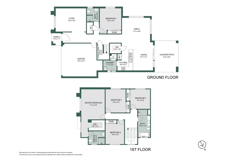 Floorplan of Homely house listing, 10 Biribi Street, Box Hill NSW 2765