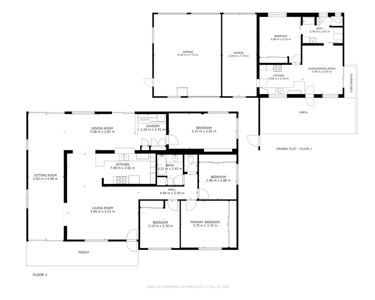 Floorplan of Homely rural property listing, 42-44 King Street, Gordonvale QLD 4865