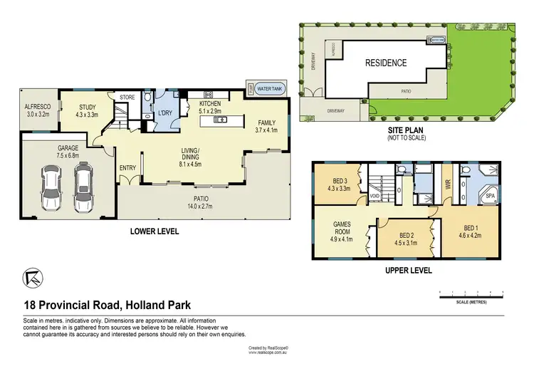 Floorplan of Homely house listing, 18 Provincial Road, Holland Park QLD 4121