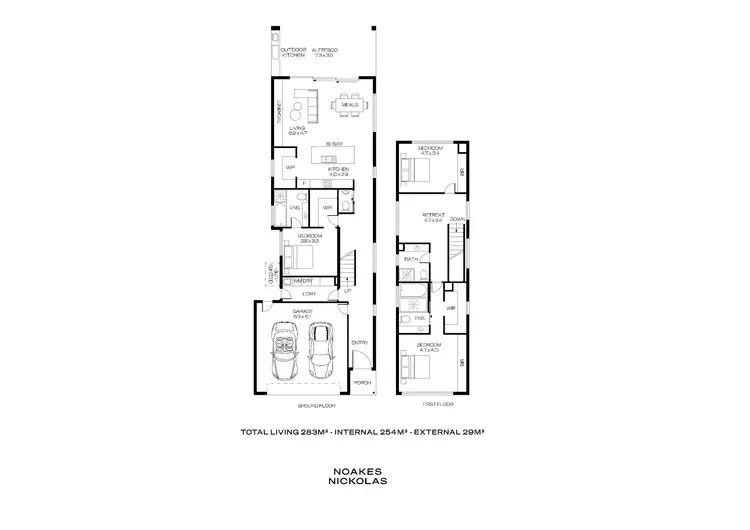 Floorplan of Homely land listing, 4A Ashburn Avenue, Fulham SA 5024