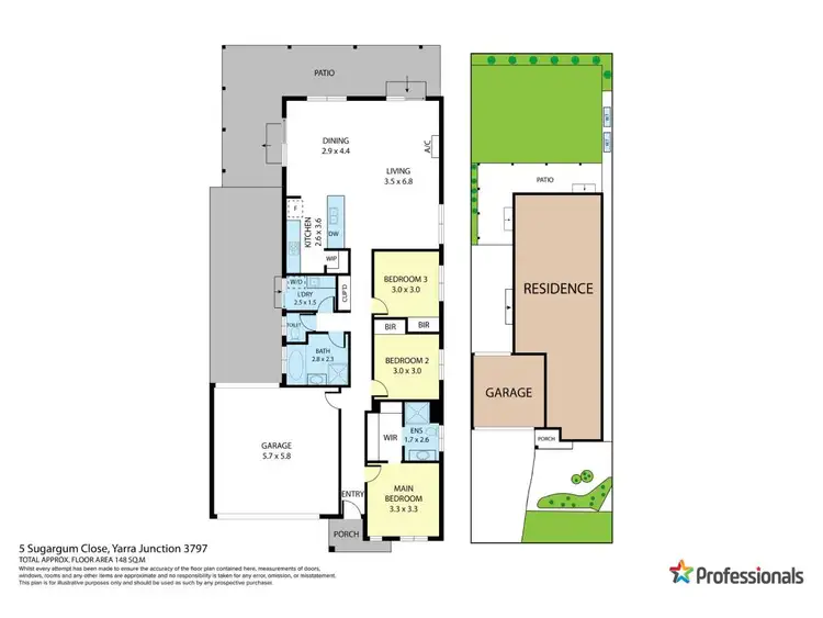 Floorplan of Homely land listing, 5 Sugargum Close, Yarra Junction VIC 3797