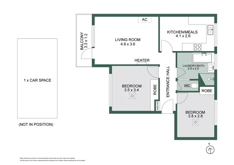 Floorplan of Homely apartment listing, 9/11 Downshire Road, Elsternwick VIC 3185