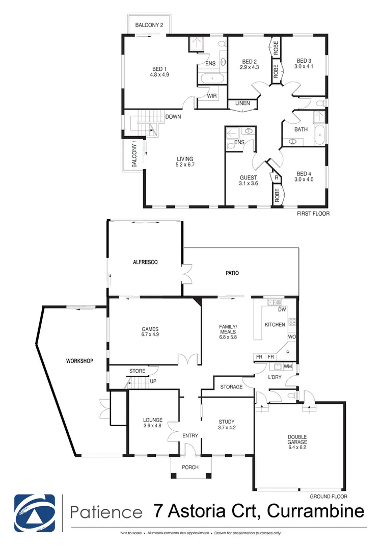 Floorplan of Homely house listing, 7 Astoria Court, Currambine WA 6028
