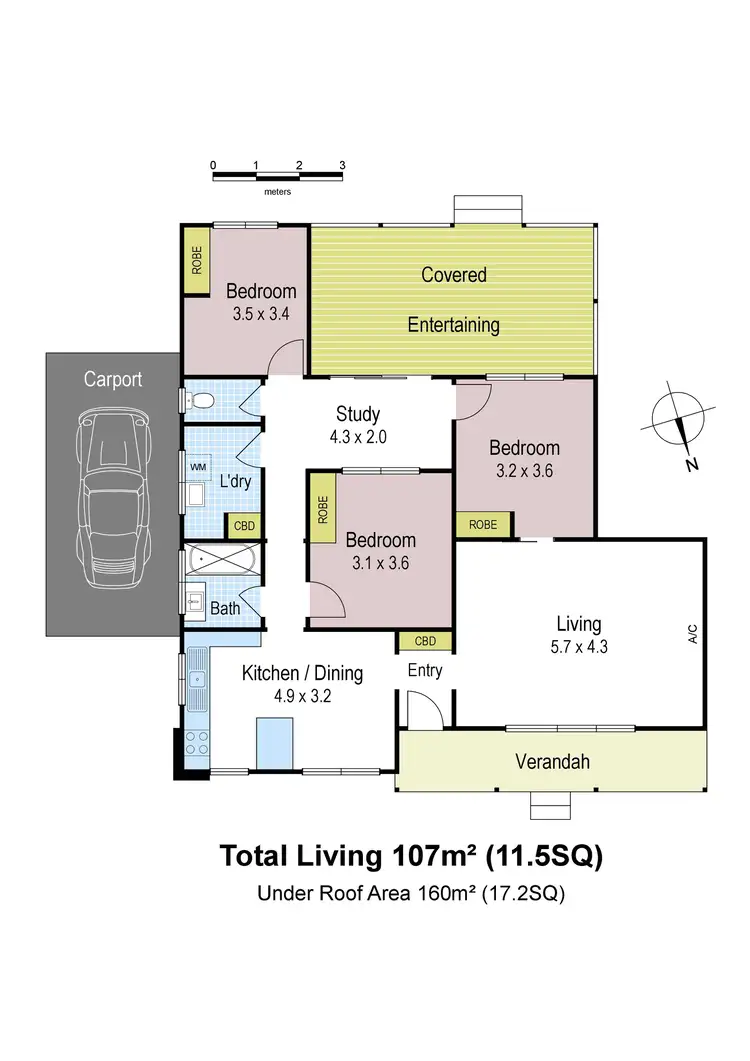 Floorplan of Homely house listing, 51 Scenic Road, Warragul VIC 3820