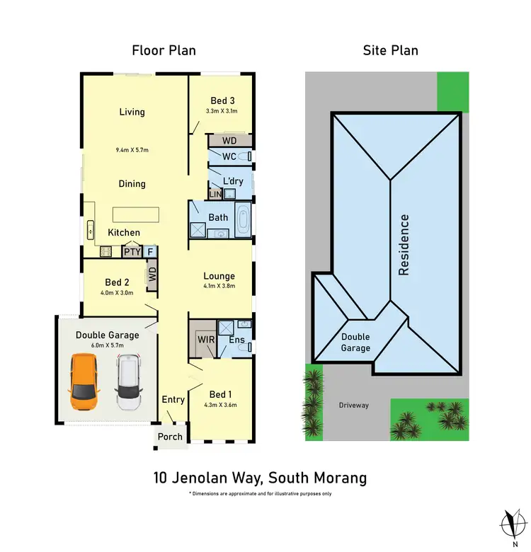 Floorplan of Homely house listing, 10 Jenolan Way, South Morang VIC 3752