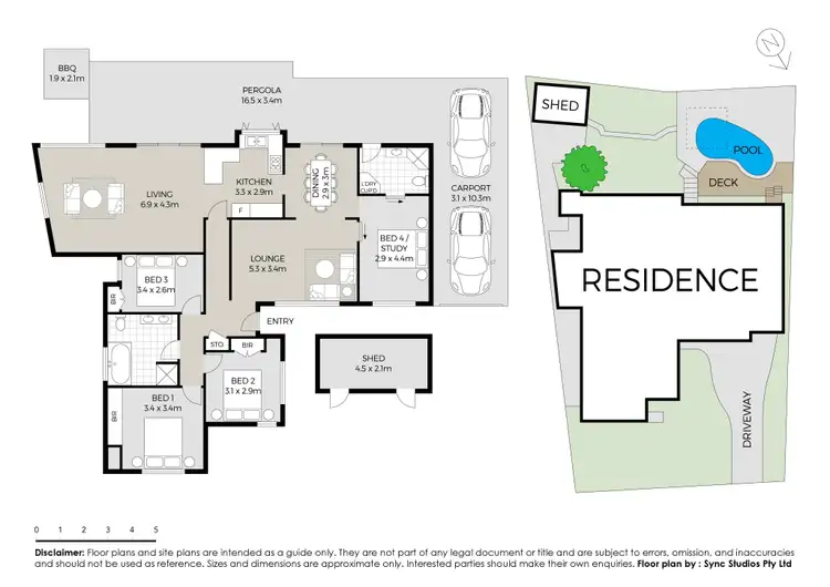 Floorplan of Homely house listing, 47 Isaac Smith Parade, Kings Langley NSW 2147