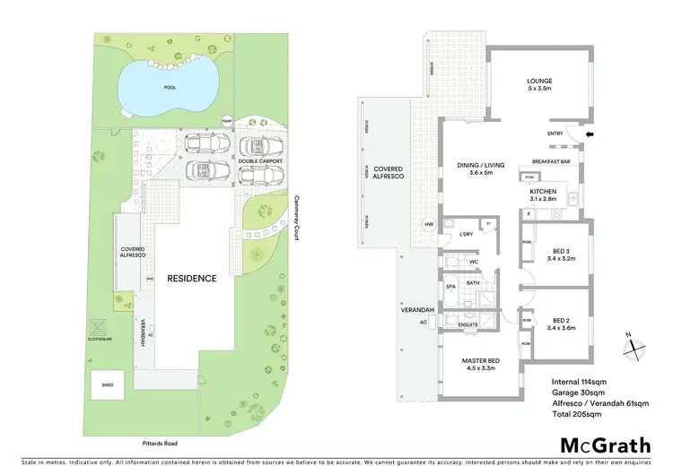 Floorplan of Homely house listing, 1 Cammeray Court, Buderim QLD 4556