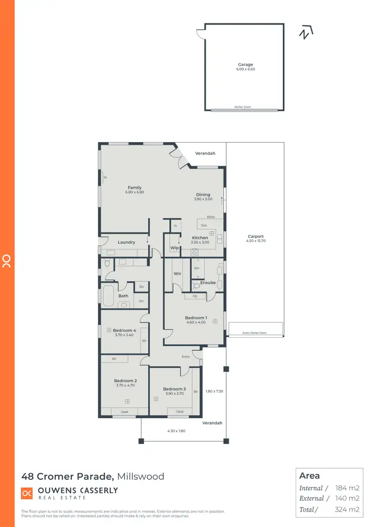 Floorplan of Homely house listing, 48 Cromer Parade, Millswood SA 5034