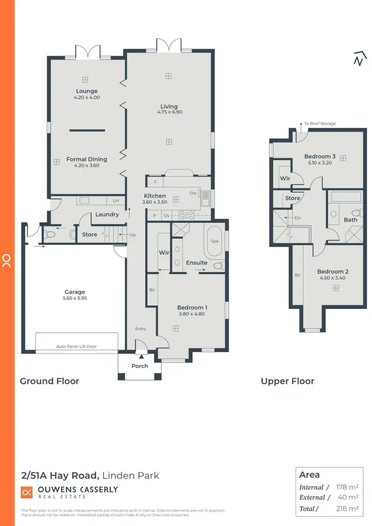 Floorplan of Homely house listing, 2/51A Hay Road, Linden Park SA 5065