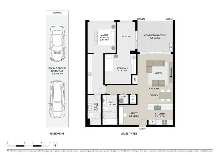 Floorplan of Homely apartment listing, 2310/43 Wilson Street, Botany NSW 2019