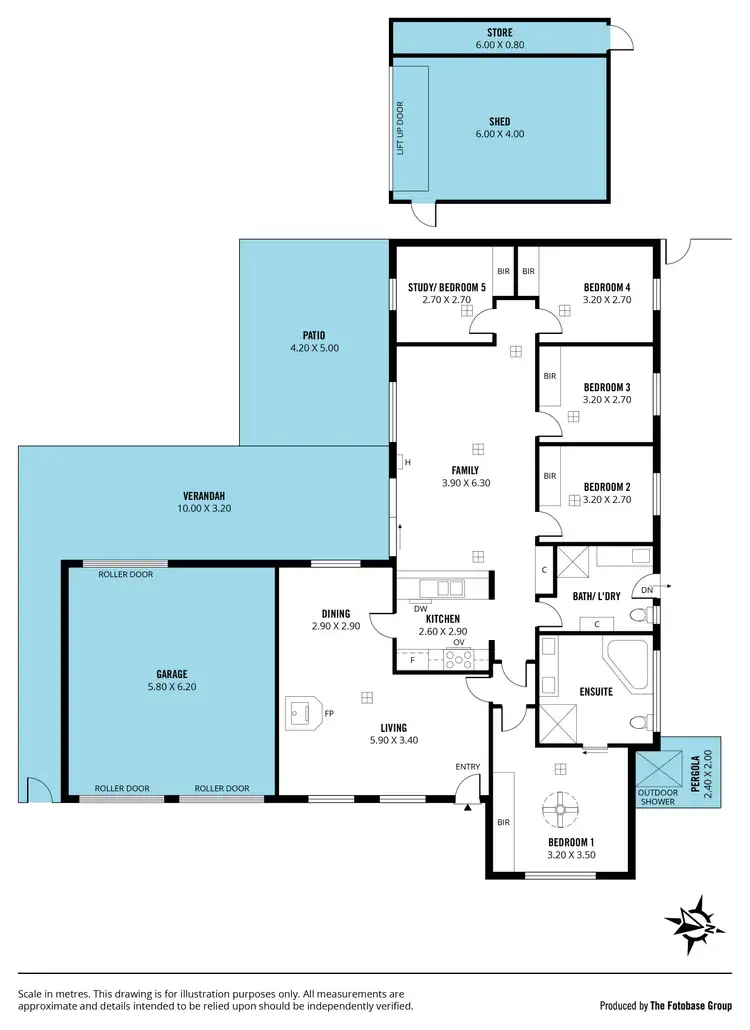 Floorplan of Homely house listing, 40 Smugglers Drive, Seaford Rise SA 5169