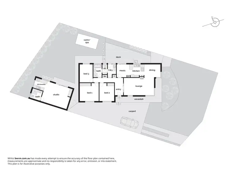 Floorplan of Homely house listing, 34 Ulm Place, Scullin ACT 2614