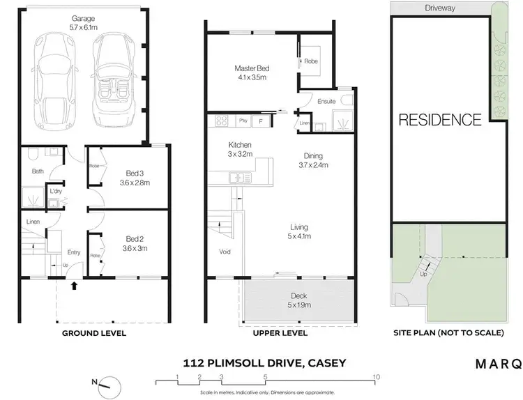 Floorplan of Homely townhouse listing, 112 Plimsoll Drive, Casey ACT 2913