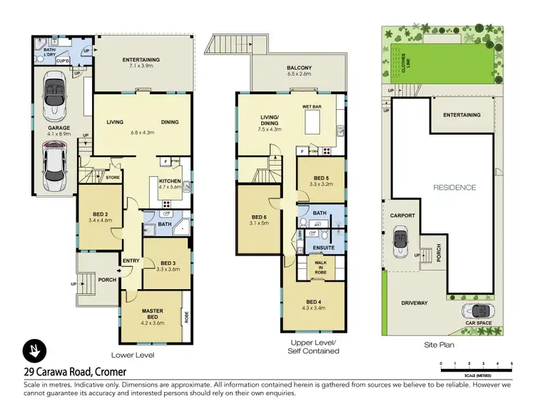 Floorplan of Homely house listing, 29 Carawa Road, Cromer NSW 2099