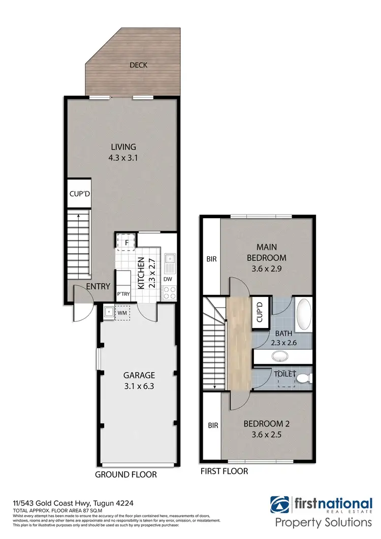 Floorplan of Homely villa listing, 11/543 Gold Coast Highway, Tugun QLD 4224