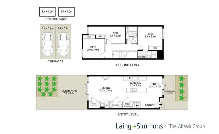 Floorplan of Homely unit listing, G6/80D Ropes Crossing Boulevard, Ropes Crossing NSW 2760